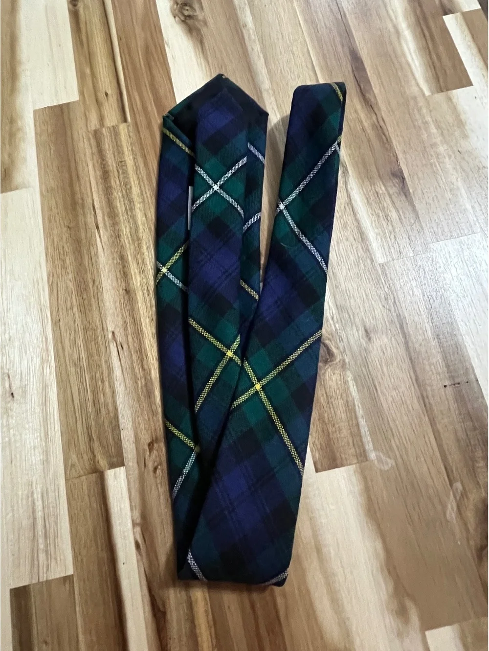 Campbell Tartan Wool Tie